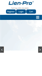 Mobile Screenshot of lien-pro.com